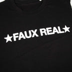 Logo Cut Off Tee - Black